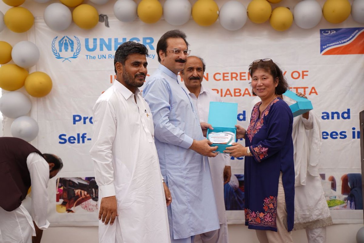 amjadrshdyahoo1's tweet photo. Inauguration of livelihood center in Quetta. https://t.co/yqvkugtYx4