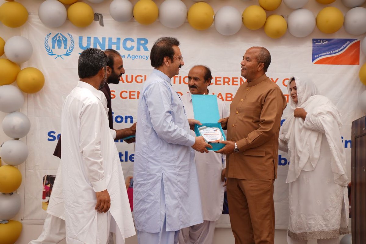 amjadrshdyahoo1's tweet photo. Inauguration of livelihood center in Quetta. https://t.co/yqvkugtYx4