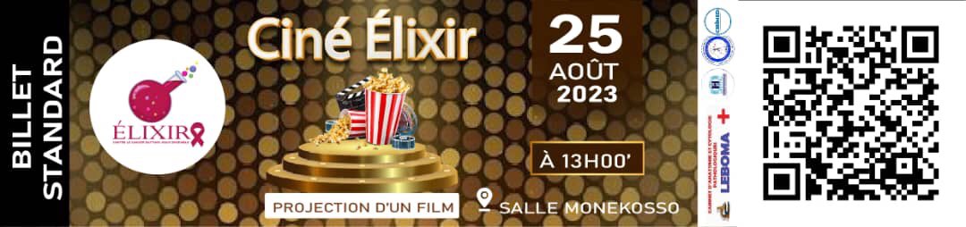 Nos billets sont déjà disponibles!!! Hâtez-vous car les places sont limitées #Elixir #cancer #unikin #facmed