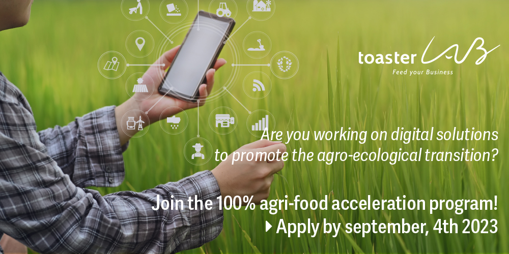 toasterlab's tweet photo. 🚀 #AgriFood #Agroecology #Startup, our new call is now open! Apply by September 4th to join us in our next cohort dedicated to #Digital for #Agroecology 🌱 📱 Go to https://t.co/FKnZ4bpXUx #LetsGo 💪 With @terresinovia @terresunivia https://t.co/zM5tqgl4q6
