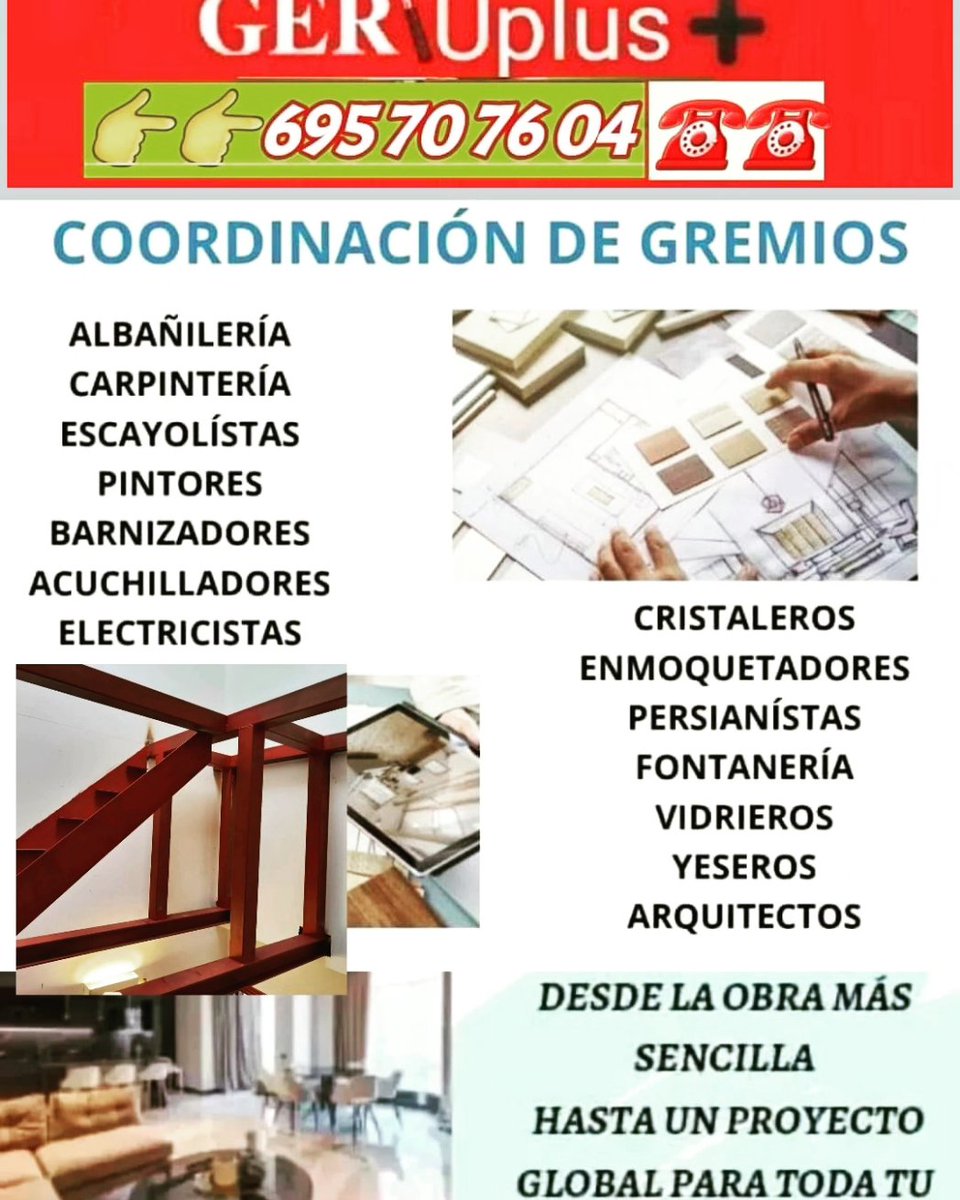 GertuPlus's tweet photo. 👉PEQUEÑAS Y  GRANDES REFORMAS.  TODAS CON EL MISMO CARIÑO👈
  
#reparacionesdomiciliaria #carpinteria #pintura #suelos #pladur   #humedad #eficienciaenergetica   #ferreteria #carpinteria    #albañiles     #fontaneros 

gertuplusgertuplus@gmail-  695 70 76 04️  ☎️ https://t.co/tKETWdLaTO