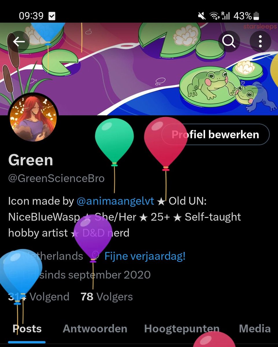 GreenScienceBro's tweet image. Hehe bloon day :&amp;gt;