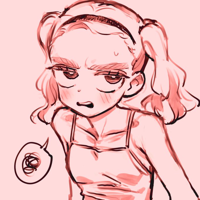 「んも〜〜〜〜〜」ってなってるハーシャ #nijieith_oc 