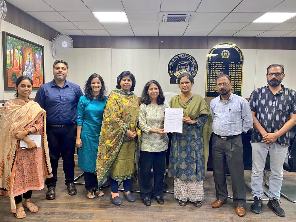 Fostering Research Excellence: SCERT Research Cell and Treemouse Research and Design Pvt Ltd join hands for institutionalising a research centric culture in SCERT Delhi This collaboration is aimed at institutionalizing a vibrant research culture within the confines of SCERT.