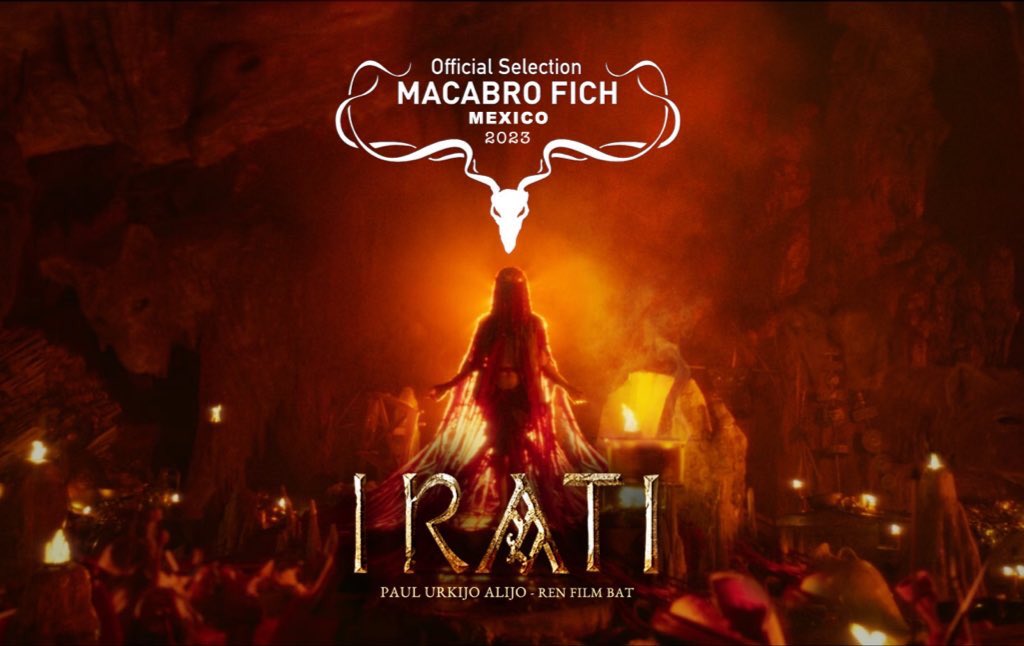 🔥<a href="/iratifilm/">IRATI FILMA</a> de <a href="/PaulUrkijo/">Paul Urkijo Alijo</a> ha sido seleccionada para participar en @macabrofich, el Festival Internacional de Cine de Horror de la Ciudad de México | 📆 El festival se celebrará del 15 al 27 de agosto.

Zorionak, ekipo!