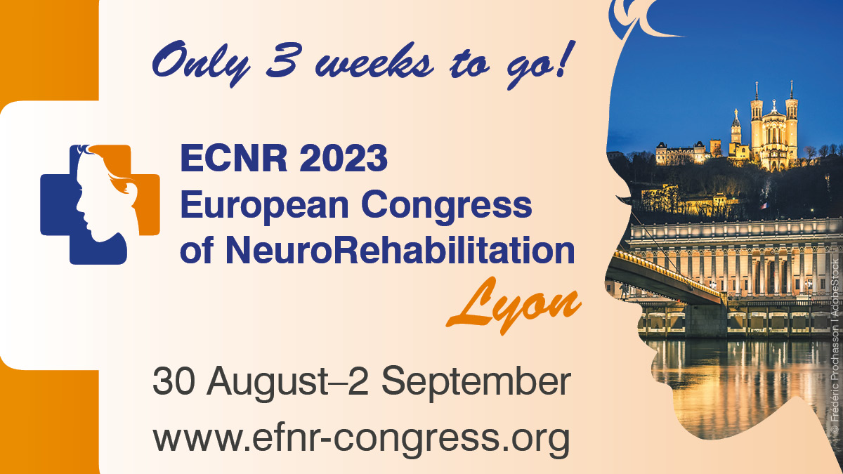 In three weeks, the #ECNR2023 begins in Lyon! Take a look at our programme and register for our workshops now! All details here: efnr-congress.org/programme/scie…
You can sign up via the online registration for the congress! #EFNR #neurorehabilitation #neurorehab #neurology #rehabilitation