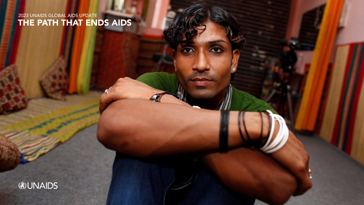 UNAIDS's tweet photo. Key populations still face #stigma and discrimination, both within healthcare systems and communities. 
Failure to protect these populations will prolong the pandemic and impact affected communities. #AIDSUpdate2023

The Path to Ending AIDS is clear. https://t.co/3JA3Qtb4Fs https://t.co/1OcLZK6wTw