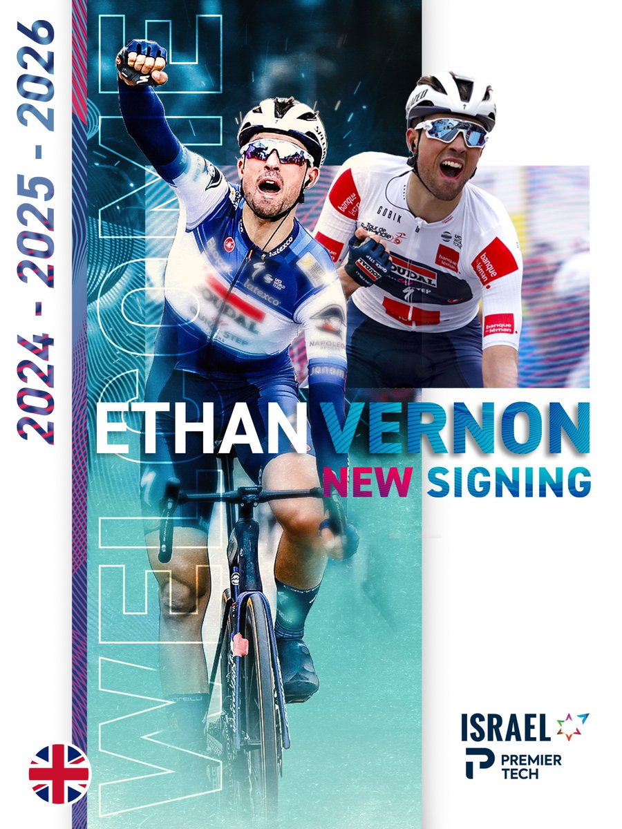 NSNCyclingTeam's tweet photo. ✍️ Welcome, Ethan Vernon!

The newly crowned Elimination World Champ joins Israel – Premier Tech on a three-year deal through to 2026 👊

“𝙈𝙮 𝙖𝙞𝙢 𝙞𝙨 𝙩𝙤 𝙗𝙚𝙘𝙤𝙢𝙚 𝙤𝙣𝙚 𝙤𝙛 𝙩𝙝𝙚 𝙩𝙤𝙥 𝙨𝙥𝙧𝙞𝙣𝙩𝙚𝙧𝙨 𝙞𝙣 𝙩𝙝𝙚 𝙬𝙤𝙧𝙡𝙙”

Read more 👉 https://t.co/dkotuGG51M https://t.co/3C7m9rqFAC