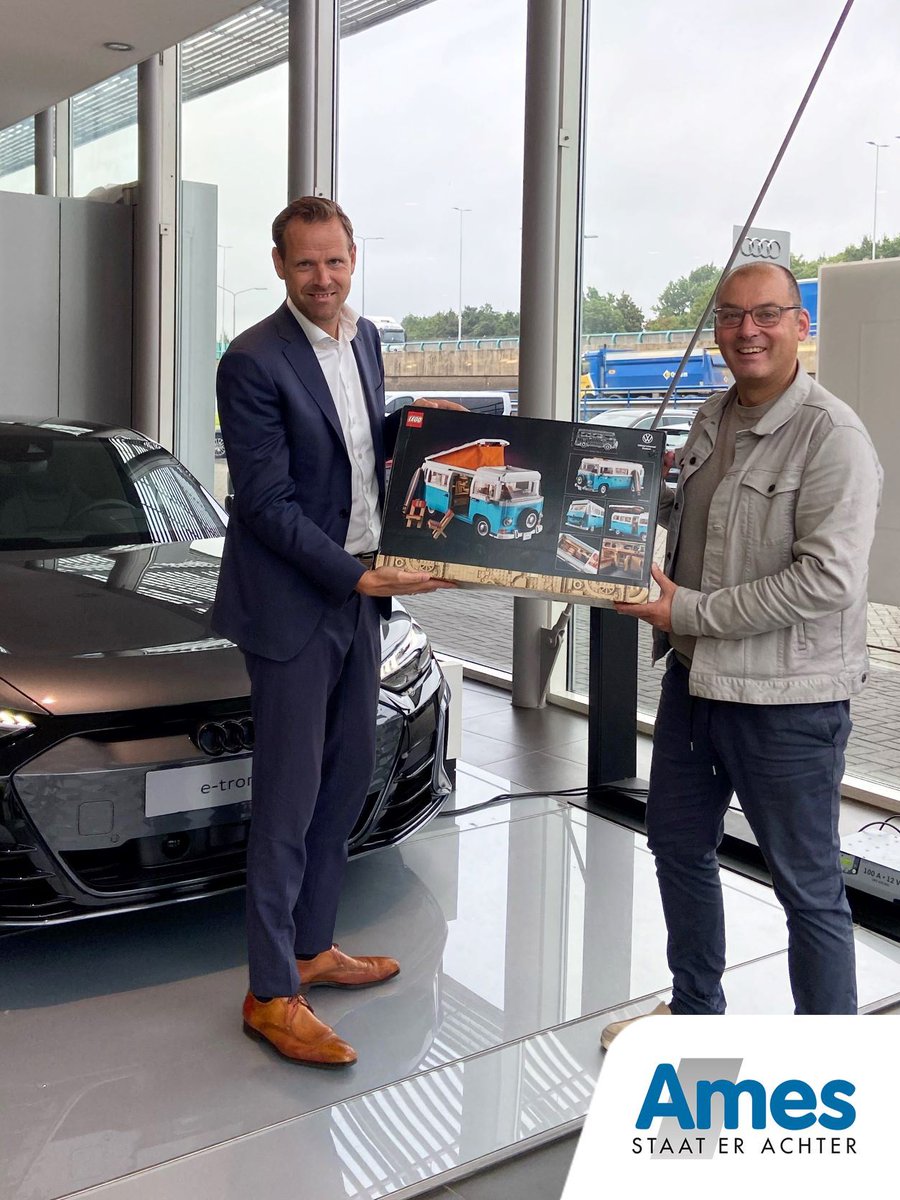 Al onze klanten die een nieuwe auto bij ons kopen of leasen vragen wij om een enquête in te vullen. Onder alle klanten die de enquête hebben ingevuld verloten wij maandelijks een Lego T2 Camper. De eerste winnaars hebben hun prijs in ontvangst genomen. 😃

#winnaars #lego #vwt2