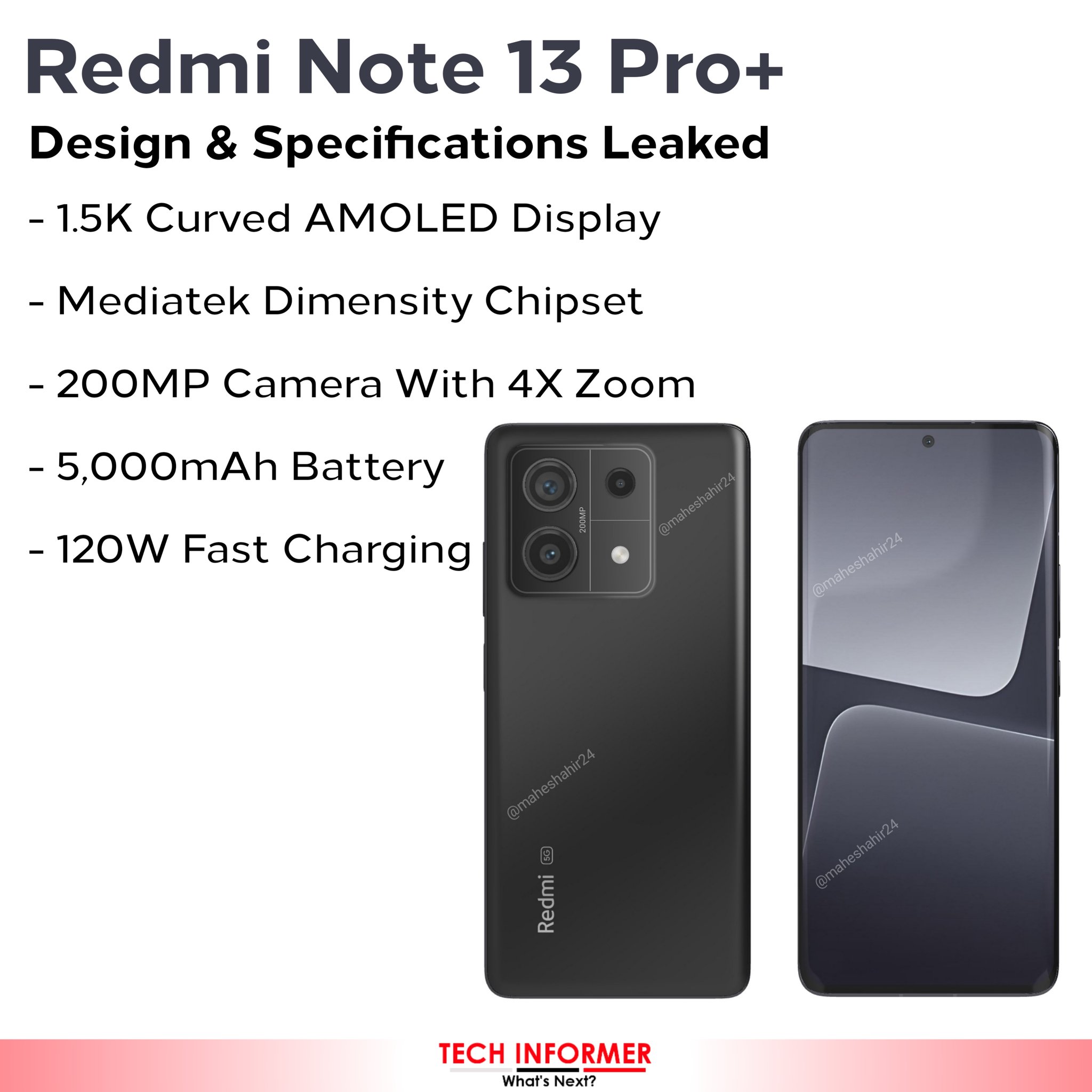 Redmi Note 13 Pro, Note 13 Pro+ Spotted on TENAA Listing; Specifications  Revealed: Report