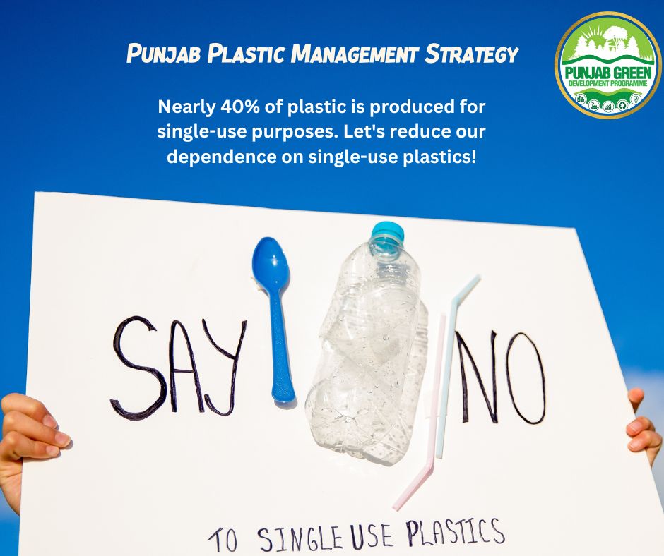 Nearly 40% of plastic is produced for single-use purposes. Let's reduce our dependence on single-use plastics and opt for sustainable alternatives. Small changes can make a big difference! 🌱💧 #SustainableLiving #PlasticReduction