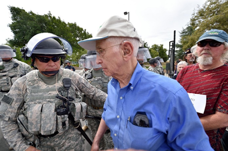 DanielEllsberg's tweet photo. Since the 70s, Daniel engaged in civil disobedience on Hiroshima and Nagasaki Days to protest nuclear policy. Today, Patricia Ellsberg and many of Dan's activist friends will remember his anti-nuclear efforts in a public Zoom meeting at 7PM ET: https://t.co/Ku4tVysNEf (Cont'd) https://t.co/i0s4xR8y0P