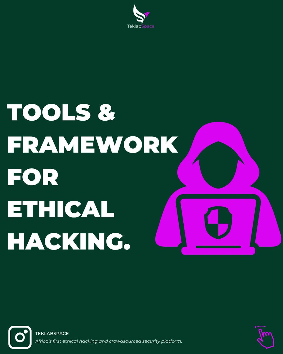 Ethical Hackers, this is for you!
instagram.com/p/CvtuKgqIY_n/…
Which of these tools are you familiar with or not?
Got any ones you'd like to add?
Drop them in the comments👇

#EthicalHacking
#BugBounty
#Cybersecurity
#HackerCommunity
#WhiteHatHacking
#InfoSec
#PenetrationTesting