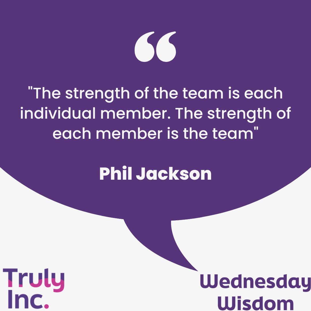 Truly Inc Group (@trulyincgroup) on Twitter photo You know what time it is - #WednesdayWisdom!
Today we are focusing on how your team working together elevates everyone to allow you to be more productive and a stronger unit!
🖥️ trulyinc.org.uk
📲 0114 470 1201
📧 info@trulyinc.org.uk You know what time it is - #WednesdayWisdom!
Today we are focusing on how your team working together elevates everyone to allow you to be more productive and a stronger unit!
🖥️ trulyinc.org.uk
📲 0114 470 1201
📧 info@trulyinc.org.uk