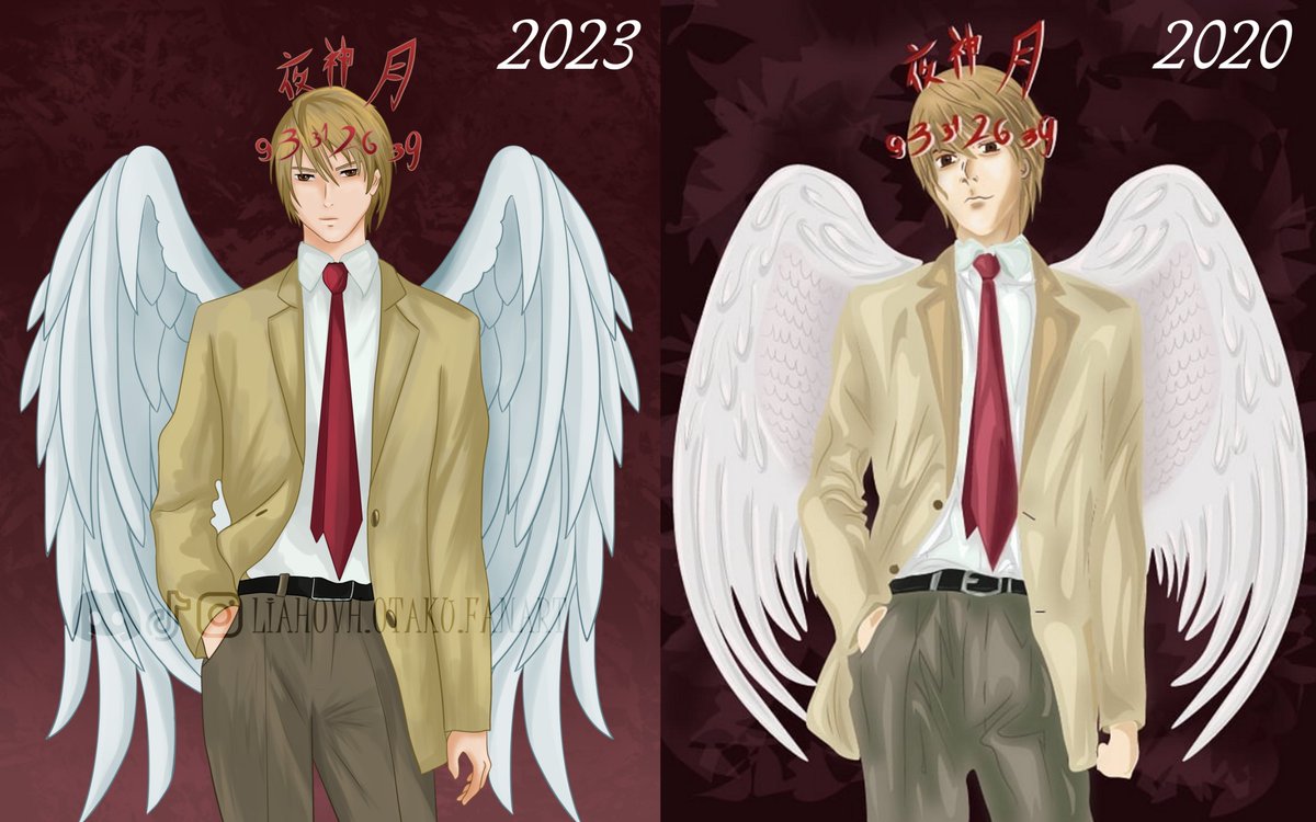 lia_animeart's tweet photo. Decided to redraw one of my oldest drawings from 3 years ago ๐ค
#art #artcommissions #lightyagami #DEATHNOTE #yagamilight #deathnotelight #anime #animeboy #AnimeArt #ArtistOnTwitter #commissionart https://t.co/lNOZfH6UpE