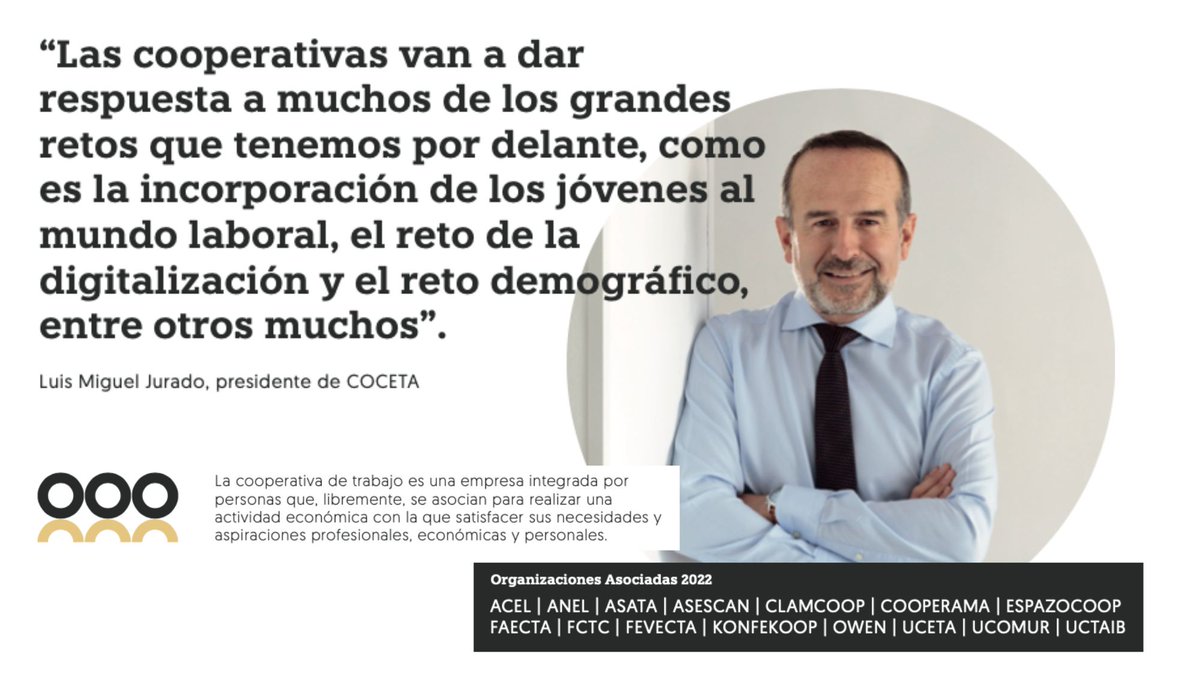#SomosCOoperativas #SomosCOceta #SomosCOmpromiso #SomosCOherencia #SomosCOmunidad