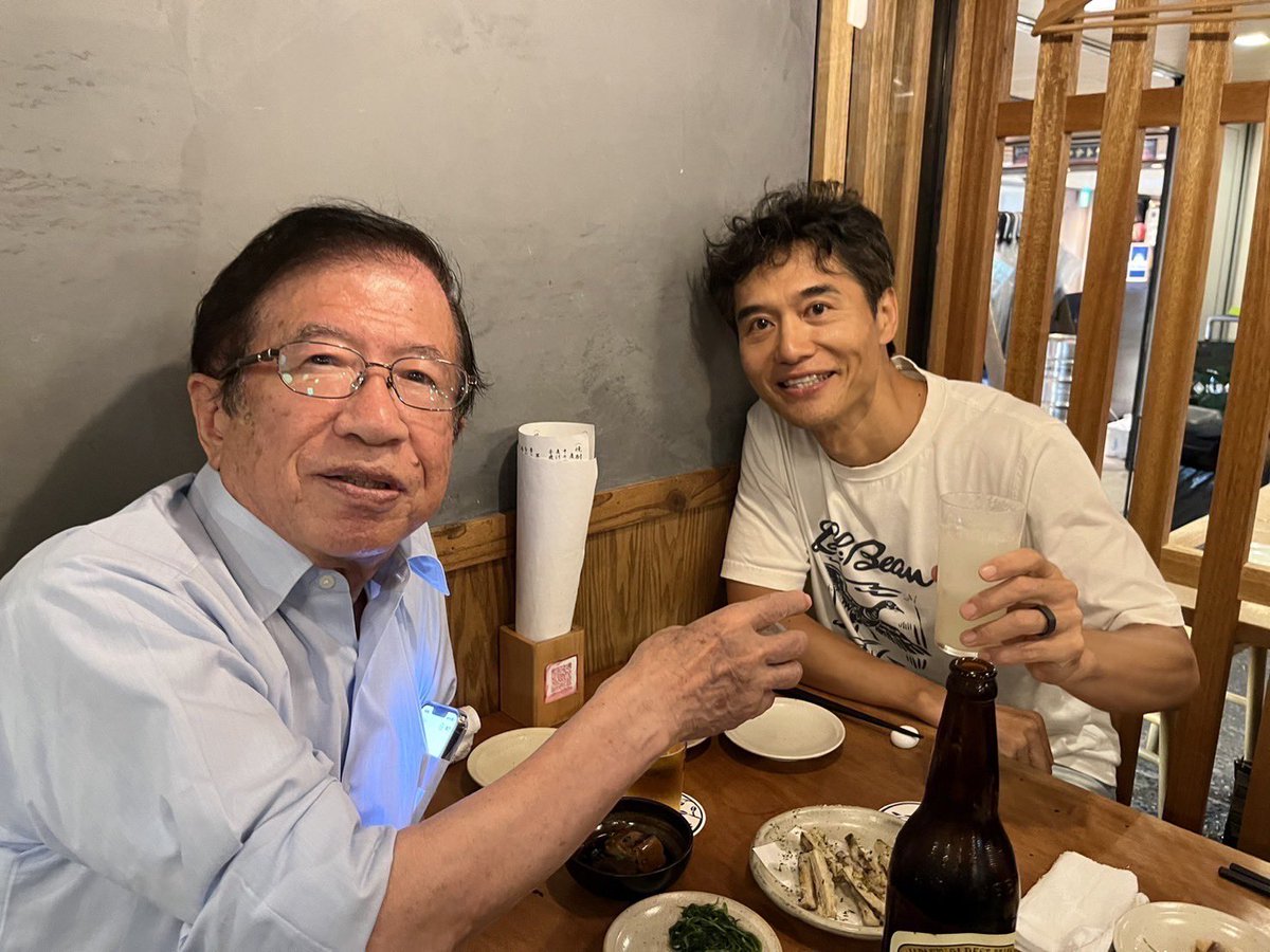 takeda9215's tweet photo. 東京で石黒先生と。

#武田邦彦 https://t.co/gbI02mSV82