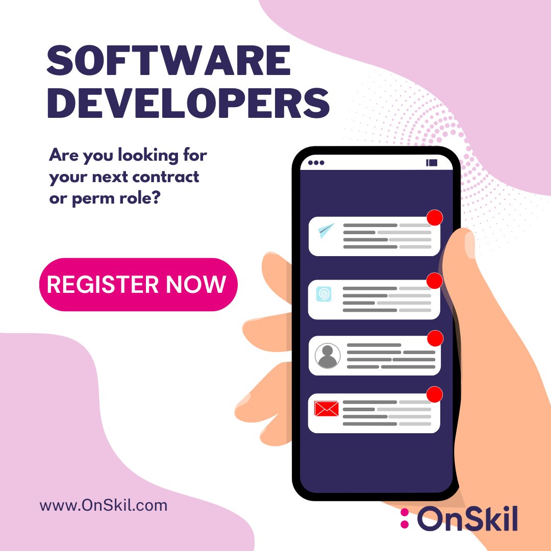 On the lookout to find your next IT contractor? 

OnSkil offers a better way for clients to engage with IT professionals. 

No more cold calls, take back control of your job search and avoid unsolicited contact using OnSkil. 
 Register today! onskil.com/looking
#itjobs
