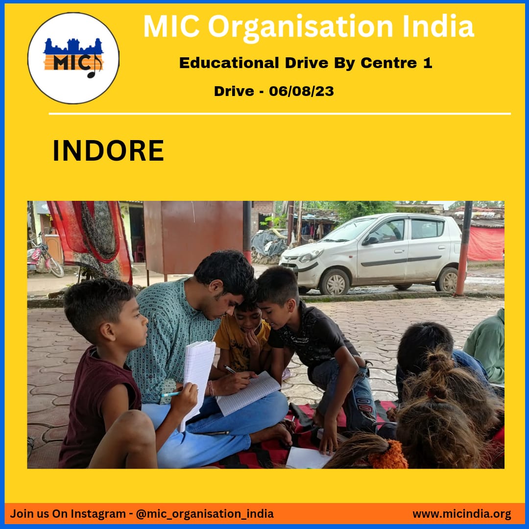 micorganisation's tweet photo. #IndoreEducationDrive2023 #Week32 #Technology 

#IndoreTeam Always Committed and Running an education drive through MIC Organisation India (NGO) can bring Multiple benefits

MIC Organisation India (NGO)
(We Rise By Lifting Others)
https://t.co/eE6yZrABR2 https://t.co/c4xo4oBjJm