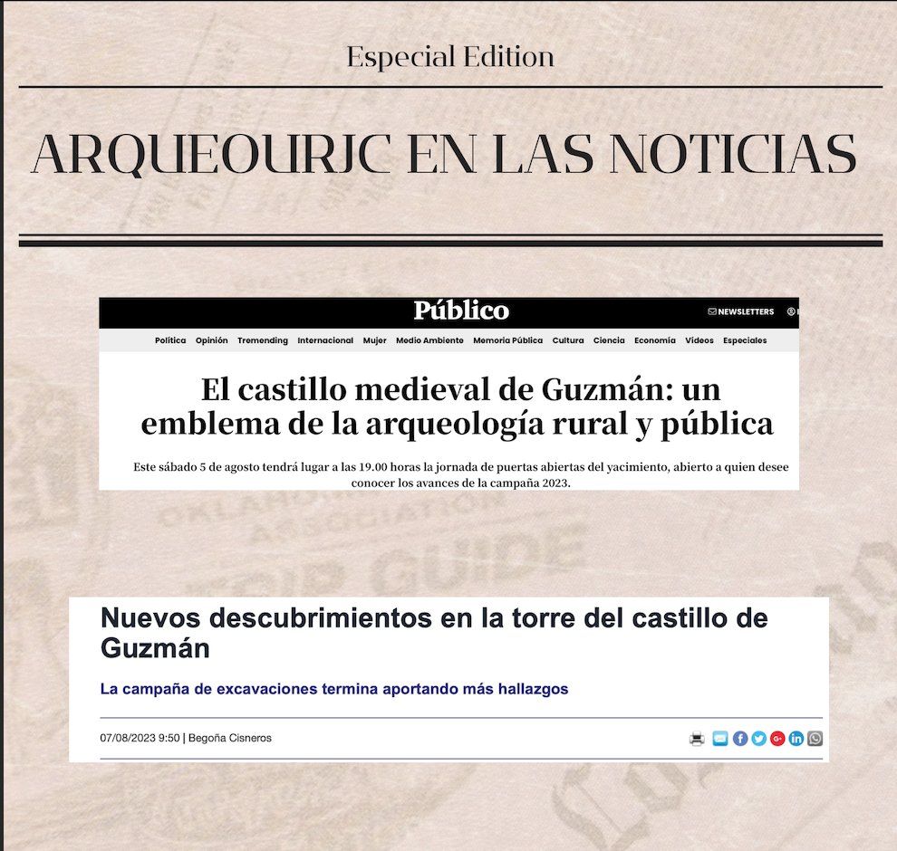 Arqueología URJC tweet media