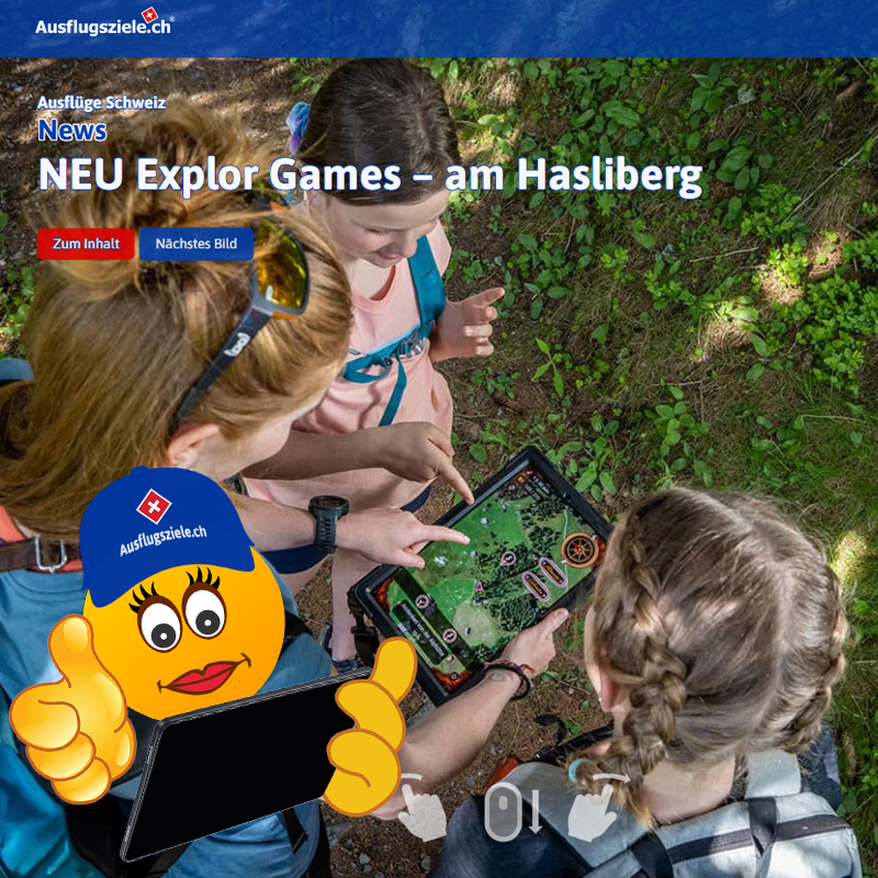 NEU Explor Games - am Hasliberg

ausflugsziele.ch/news-aktuell/n…

#ExplorGames #Hasliberg #Familien #ausflugsziele #schweiz #ausflugszieleschweiz #ausflugszielech #ausflugschweiz #suisse #svizzera #switzerland #swiss #freizeit #loisirs #leisure #excursions #destinations