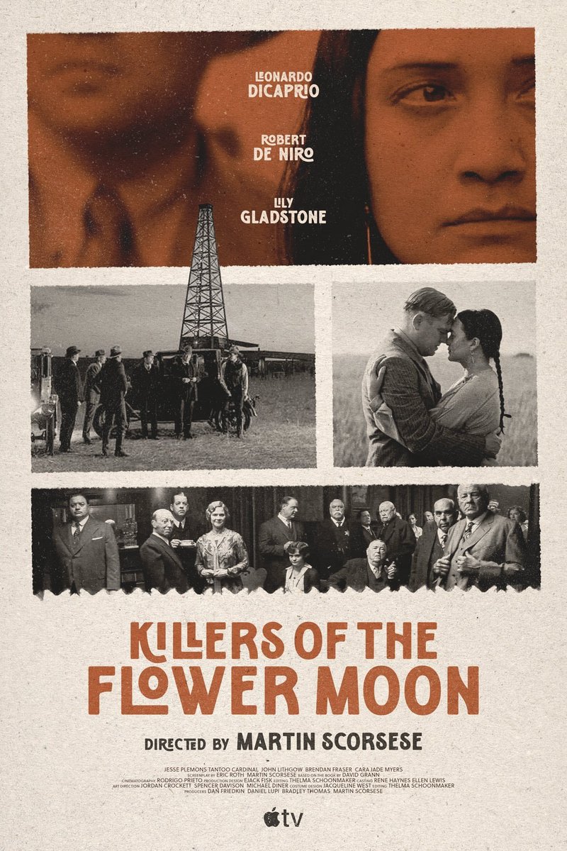 #MartinScorsese's #KillersOfTheFlowerMoon hits cinemas in less than 2 months!!