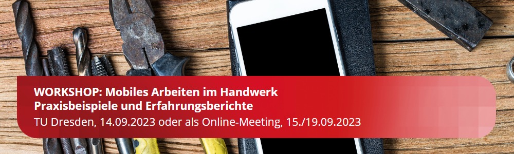 Wie kann die Arbeit mit den mobilen #Smart #Devices angenehm, gesund und sicher gestaltet werden? Im #Workshop diskutieren wir diese Frage. Die Ergebnisse aller Workshops werden in Leitfäden für die Praxis zusammengetragen, um Betriebe zu unterstützen. 👉eveeno.com/mobilesarbeiten