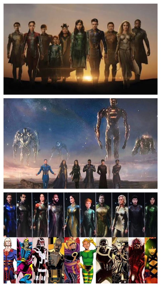 mcrafaelh's tweet photo. 🚨Os #Celestiais percebendo essa falha do experimento,fizeram uma nova remessa,que acabou dando certo,e assim surgindo os belos #Eternos. Então os Celestiais enviaram eles para a Terra,para proteger os humanos dos #Deviantes. Ambos desenvolveram tecnologia avançada e guerrearam‼️ https://t.co/XAkI88mWUY