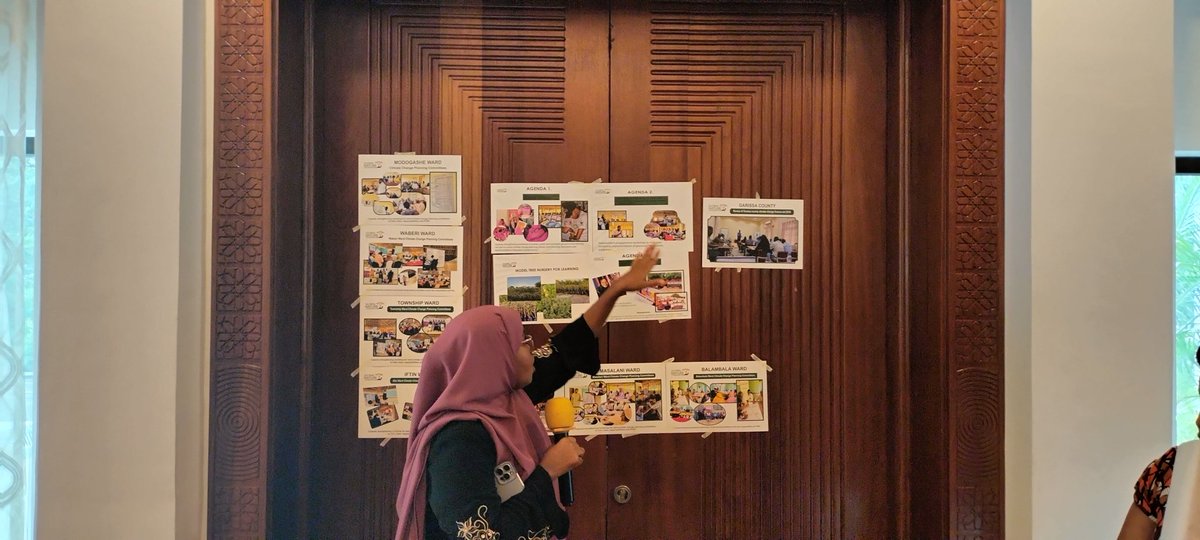 Global Nature Conservation team showcasing their great work in Garissa County where they work closely with the County Government to ensure that Climate Change Funds flow to communities. <a href="/PacidaKenya/">PACIDA</a> <a href="/hivosroea/">Hivos East Africa</a> <a href="/vincentondieki5/">vincent ondieki</a> <a href="/MaithyaNdinda/">Ndinda Maithya</a> <a href="/munakab/">Free Palestine 🇵🇸</a> <a href="/WeAreVCA/">Voices For Just Climate Action</a>