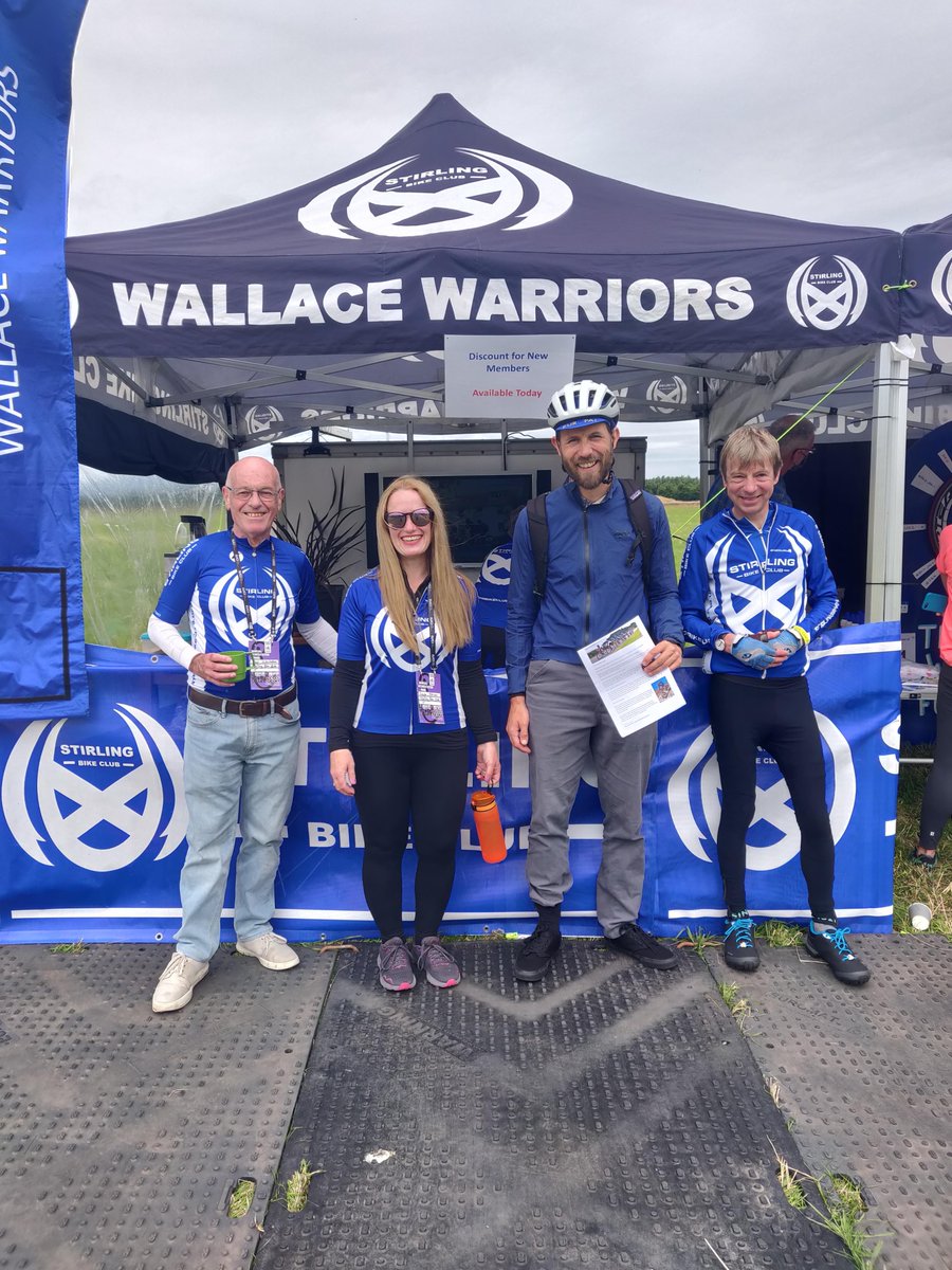 Stopped by <a href="/StirlingBC/">Stirling Bike Club</a> tent at the #UCIWorldChampionships time trials fan zone. It's on the right hand side as you head down from the start ramp, next to the merch tents! 
#cyclingworldchampionships #cycling #cyclinglife #cyclingworldchampionships2023