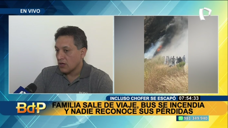 PTV_Noticias's tweet photo. #BDP #EnVivo | BUS SE #INCENDIA, PERO NADIE SE RESPONSABILIZA. Familia denuncia que los dejaron abandonados en medio de la carretera y los pasajeros perdieron sus maletas.
Míranos EN VIVO ► https://t.co/gj7lGwGLNU
#PanamericanaTelevisión #BusInterprovincial @PoliciaPeru https://t.co/Or6chLnyTf