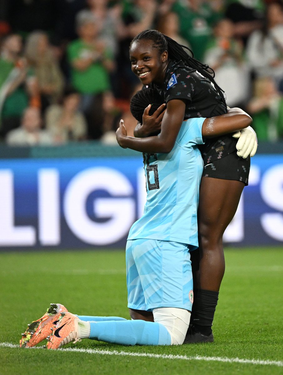 CAFwomen's tweet photo. We are grateful for your efforts at the #FIFAWWC! 👑

Thank you for the lovely journey, Africa is proud of you! 👏🌍

#EmpoweringOurGame https://t.co/VYKlyAZCBP