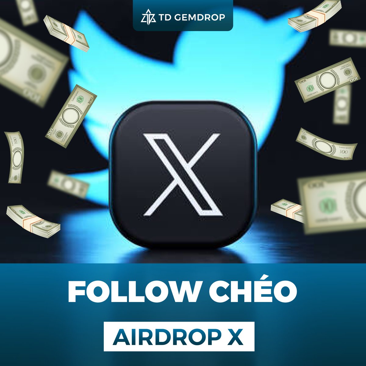 🔥🔥Post này dành cho ae follow chéo trên twitter để tăng lượng followers săn các kèo Airdrop yêu cầu follow cao và có mong muốn kiếm tiền trên <a href="/X/">X</a>

Anh em cmt bên dưới để giúp nhau nha 🤑

📷 Tham gia telegram TD để cập nhật nhiều kèo chất lượng khác: