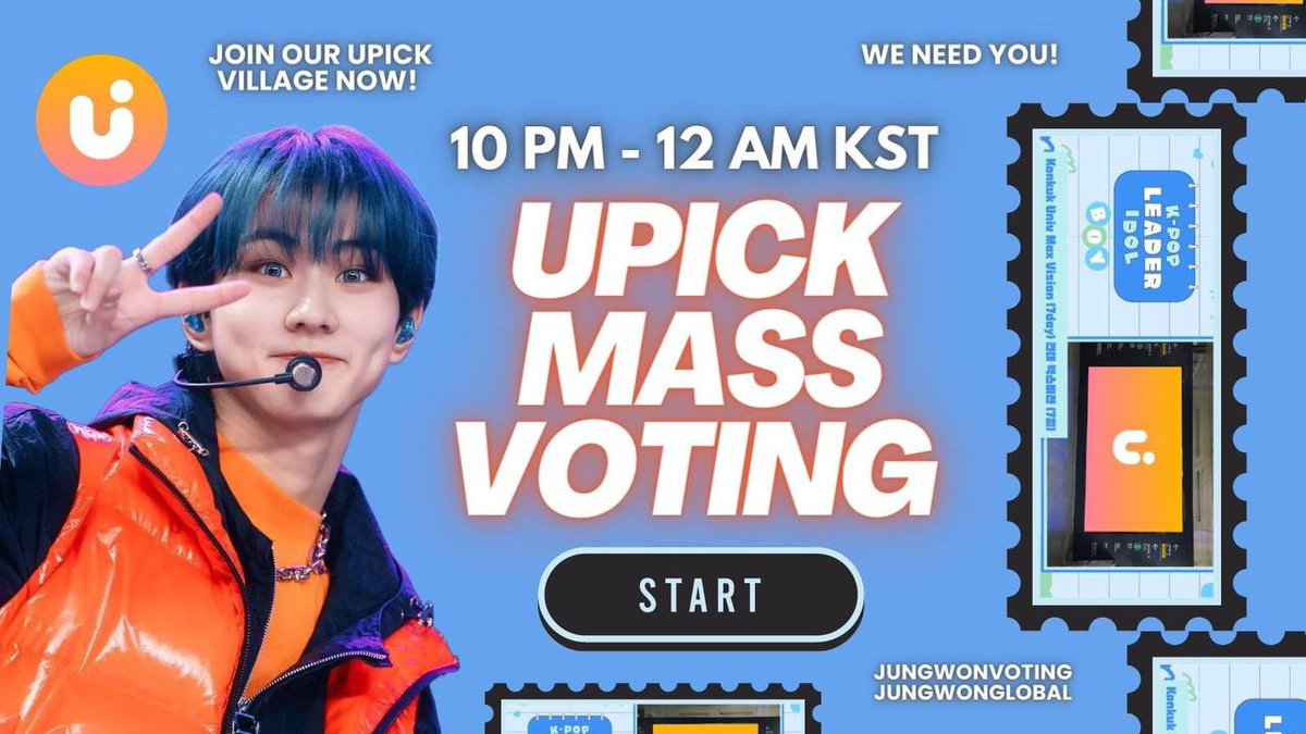_jyangwon's tweet photo. ENGENEs 🚨 mass voting on upick for #jungwon has started! kindly cast your blue jams now and let's widen the gap more! also collect more votes if u can. let's maintain the lead until the end ‼️ https://t.co/xpAfrgxlFj