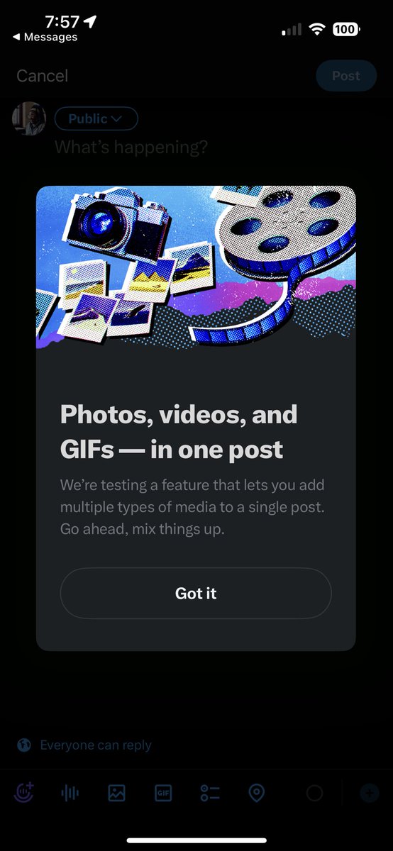 KDHaynesPR's tweet photo. We’re beginning to see remnants of what this app will do. I can think of a few things to do with this, specifically for storytelling. https://t.co/k4BFtEhbsH