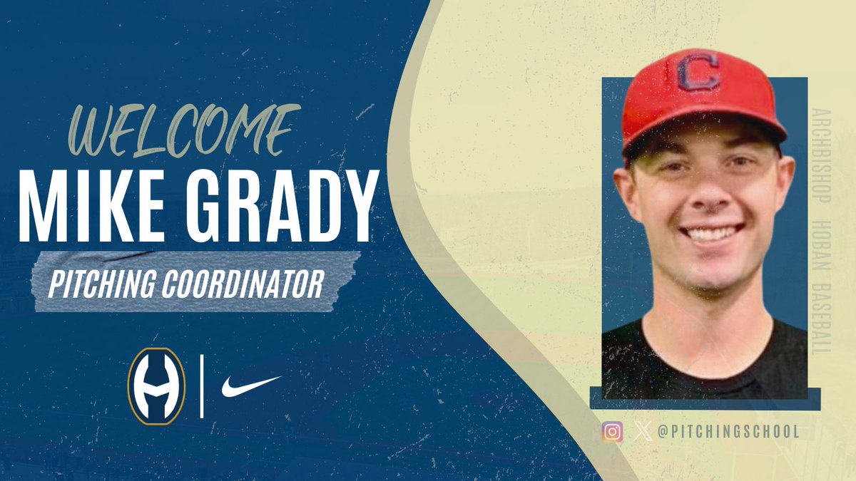 Welcome to the Castle! We are excited to announce Mike Grady (@pitchingschool) as our new Pitching Coordinator! #GoKnights⚔️