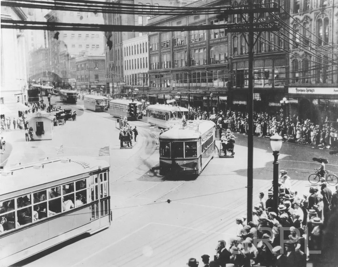 We should recall what happened a century ago, when cars arrived en masse. US streets were redesigned for vehicle speed.

Pedestrian deaths skyrocketed, sidewalks were ripped up, jaywalking was invented, and transit service collapsed.

We still suffer from those decisions.