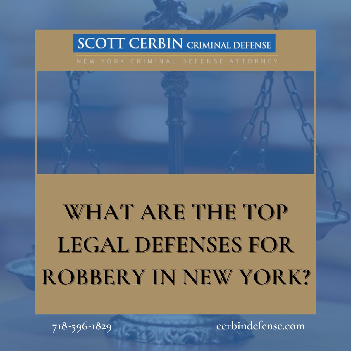 What are the Top Legal Defenses for Robbery In New York? tinyurl.com/2mmucea2

#cerbindefense #criminaldefenselaw #criminaldefense #criminaldefenseattorney #criminaldefenselawyer #dui #dwi #jail #nyc #newyork #robbery #richmondcounty #law #lawfirm #legalhelp #law #legalexpert