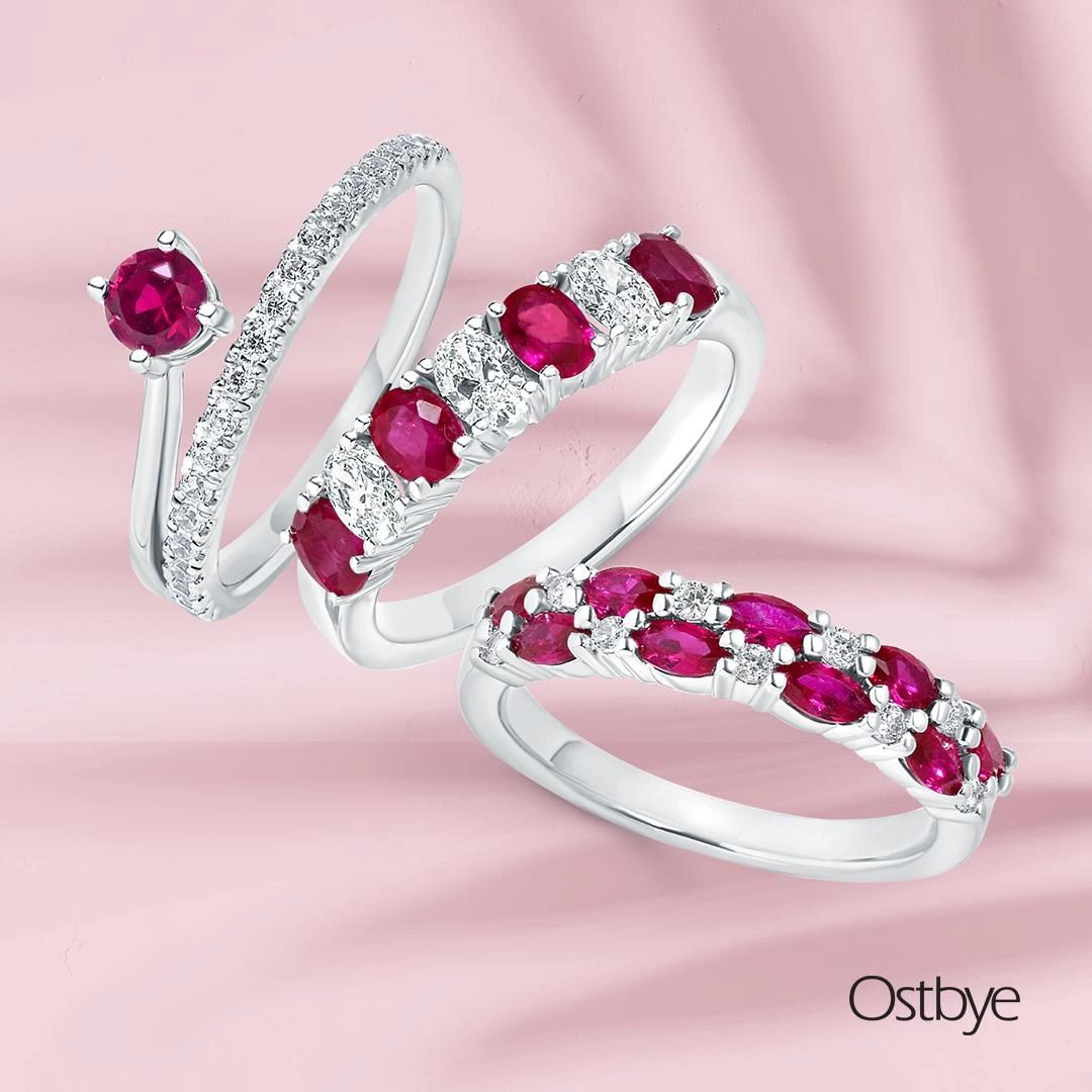 JAJewelersCo's tweet photo. Which ruby ring from our 2023 fall collection is your favorite?
Styles: OF23A20RU, OF2321RU, OF23A22RU. https://t.co/1j9DzKEHns