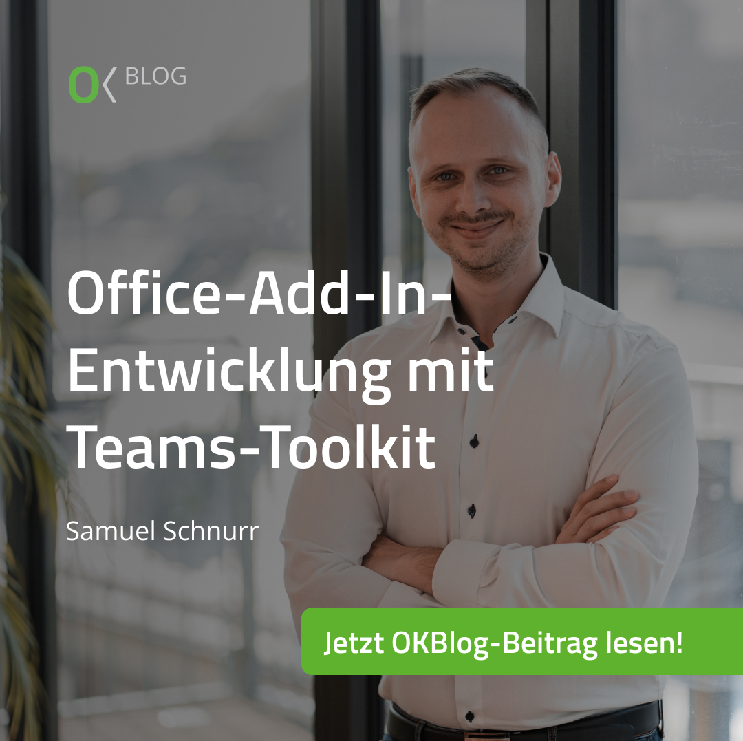 Im neuen #Blog-Beitrag stellt Samuel Schnurr die Neuerungen der #Microsoft-365-Erweiterungen vor, die zukünftig als "Teams Apps" eingeordnet werden. Genauere Ausführungen findet ihr im #Beitrag

…46af8a6c1e8fa51325ca.svc.dynamics.com/t/r/dk7gDE0yDG…

Viel Spaß beim Lesen. 🙂📖