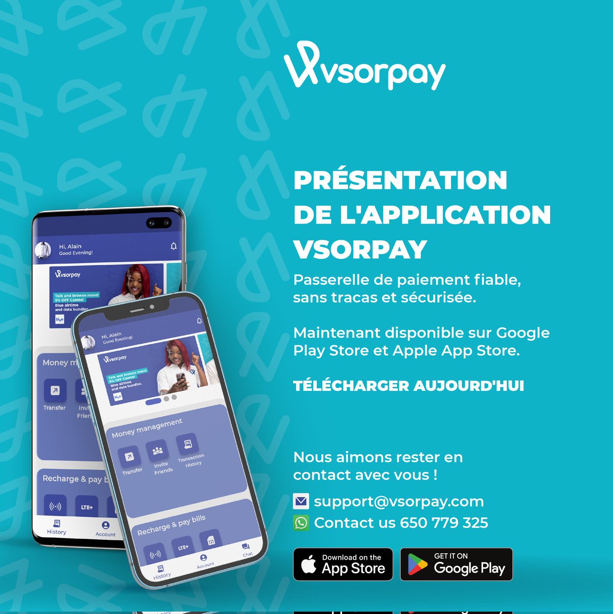 vsorpay's tweet photo. Téléchargez Vsorpay aujourd'hui et explorez nos possibilités de transaction, nos options de paiement et nos réductions incroyables🤭.
Liens rapides:
👉 Pour les utilisateurs d'Android https://t.co/ay9zdr5uRA. 

Pour les utilisateurs Apple/iOS 👉https://t.co/EwIswIxvIV
#vsorpay https://t.co/Mw8eQifeUc