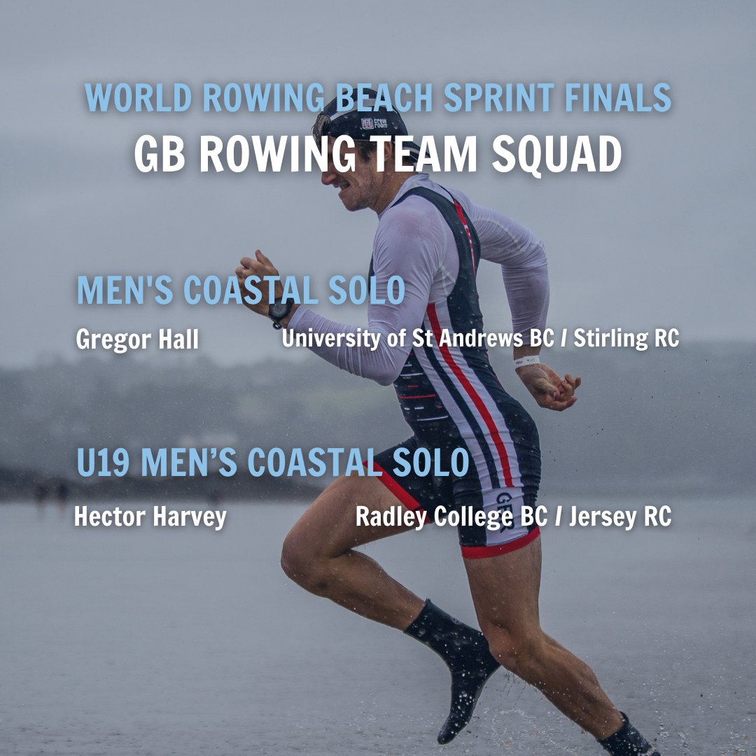 BritishRowing's tweet photo. 📣 GB Beach Sprint Team 2023: Announcement 📣

22 athletes have been selected to represent GB 🇬🇧 at Beach Sprint competitions taking place in September and October 🌊

Find the full team announcement 👇
https://t.co/KHEStPKXaP

#GBBeachSprintTeam #SeeYouOnTheBeach https://t.co/mdQdFZZPTA