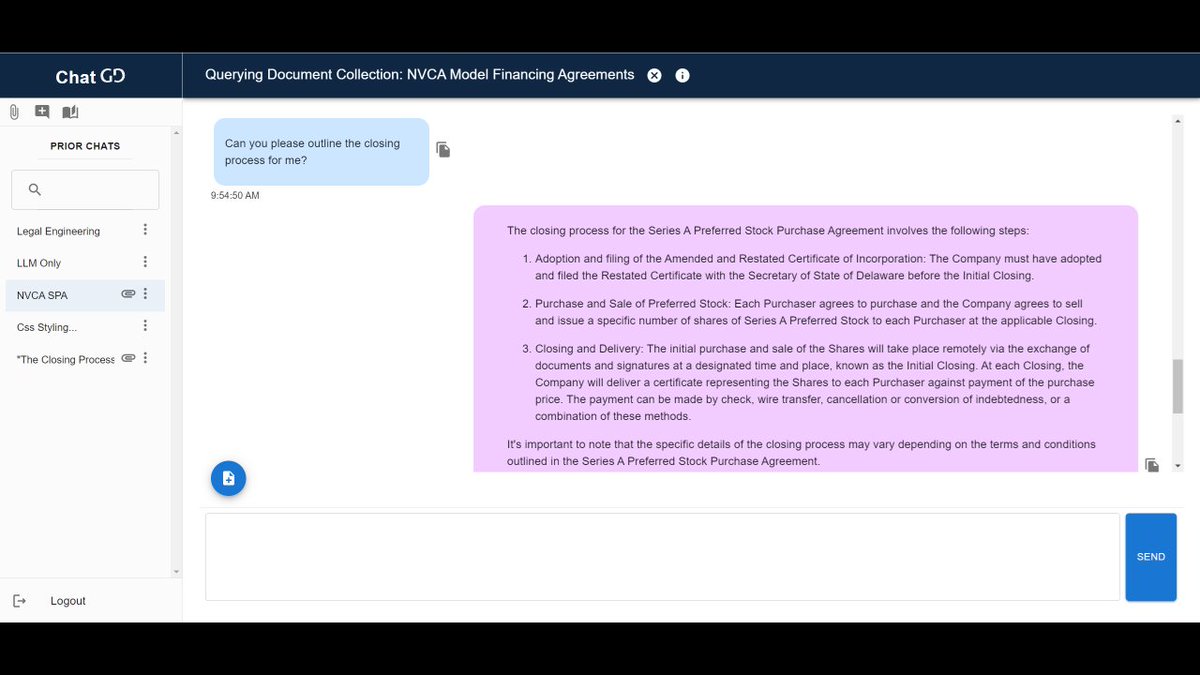 Bob Ambrogi (@bobambrogi) on Twitter photo Tech-focused law firm <a href="/GundersonLaw/">Gunderson Dettmer</a> launches ChatGD, making it the first U.S.-based firm to develop a proprietary internal generative AI app. #legaltech #legalai #legalinnovation
lawnext.com/2023/08/gunder… Tech-focused law firm <a href="/GundersonLaw/">Gunderson Dettmer</a> launches ChatGD, making it the first U.S.-based firm to develop a proprietary internal generative AI app. #legaltech #legalai #legalinnovation
lawnext.com/2023/08/gunder…