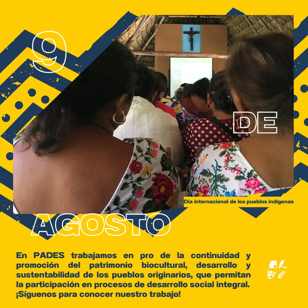 PadesAc's tweet photo. 9 de agosto
Día internacional de los pueblos indígenas https://t.co/pBnq4VjX0M