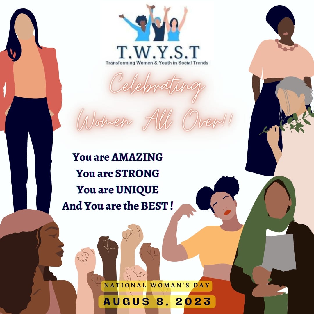 TWYSTFoundation's tweet photo. Sending and love and strength to all Women and Youth everywhere💙🤍💙. Remember, you are the best when you're you and everything is going to be alright 🤞#WomensDay2023 #mbokodo #queens https://t.co/ol2kCUiwqn