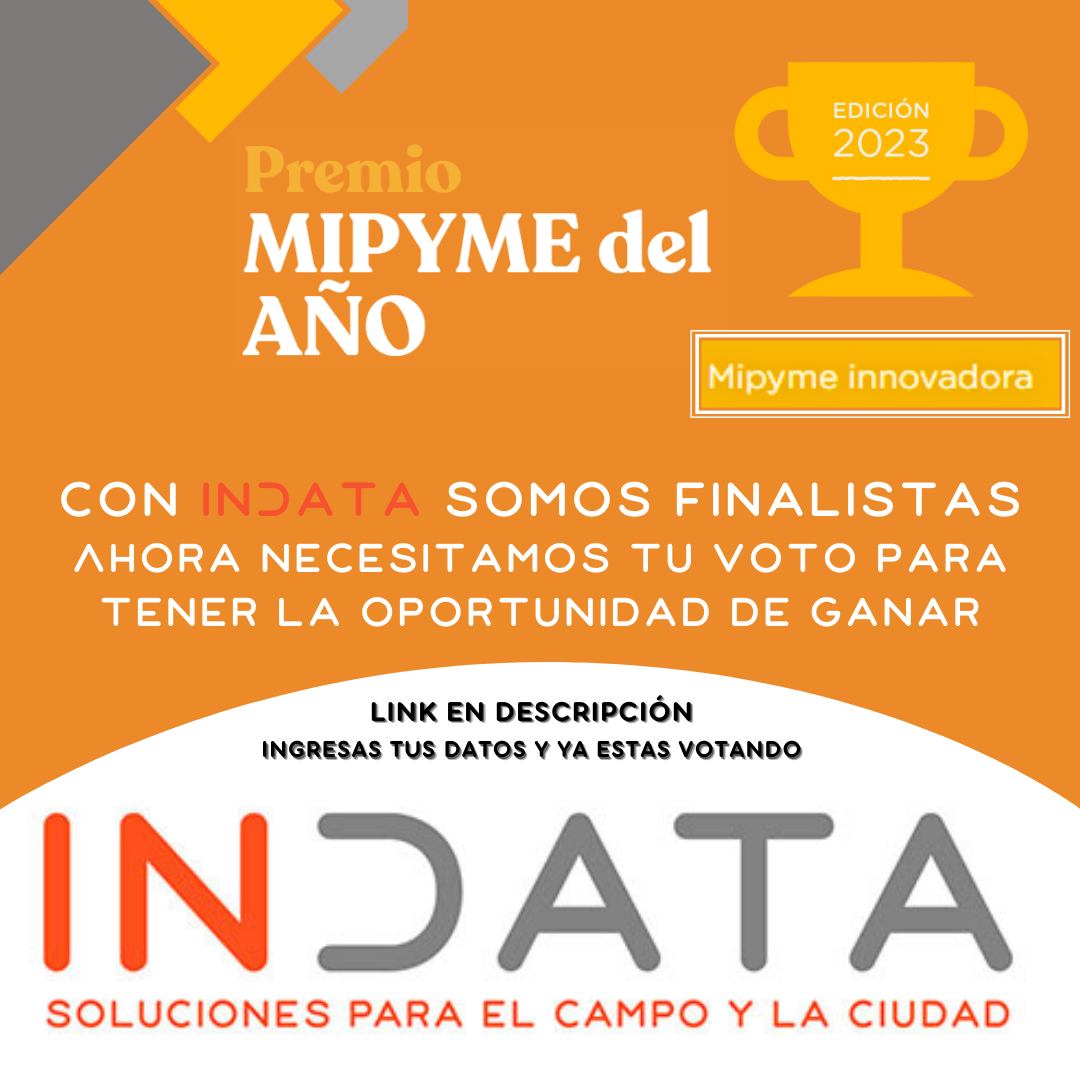 CheRebollo's tweet photo. Hola a todos! Quiero compartirles una linda noticia: ¡INDATA es finalista en el Premio Mi Pyme 2023! 🎉🏆en la categoría Innovación.
Ahora, necesitamos tu voto para tener la oportunidad de ganar.

Les dejo el Link si quieren votar! https://t.co/DgCAhSo2kp 
Gracias! https://t.co/Dqm2u98cRL