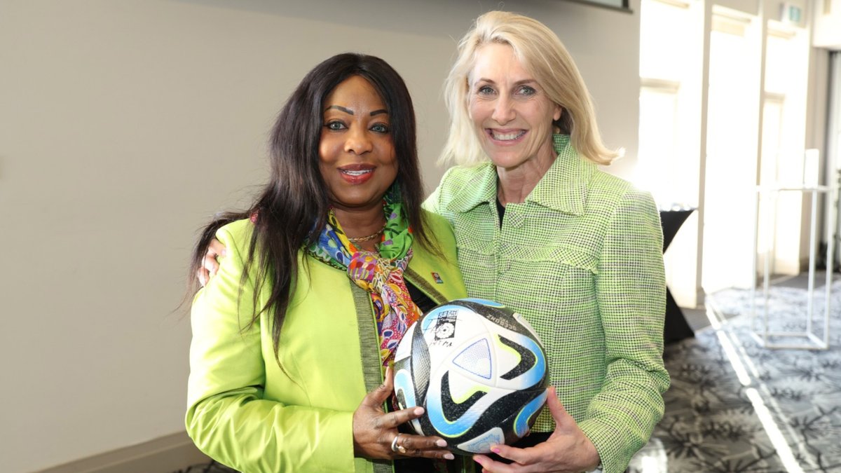 Fatma Samoura tweet media