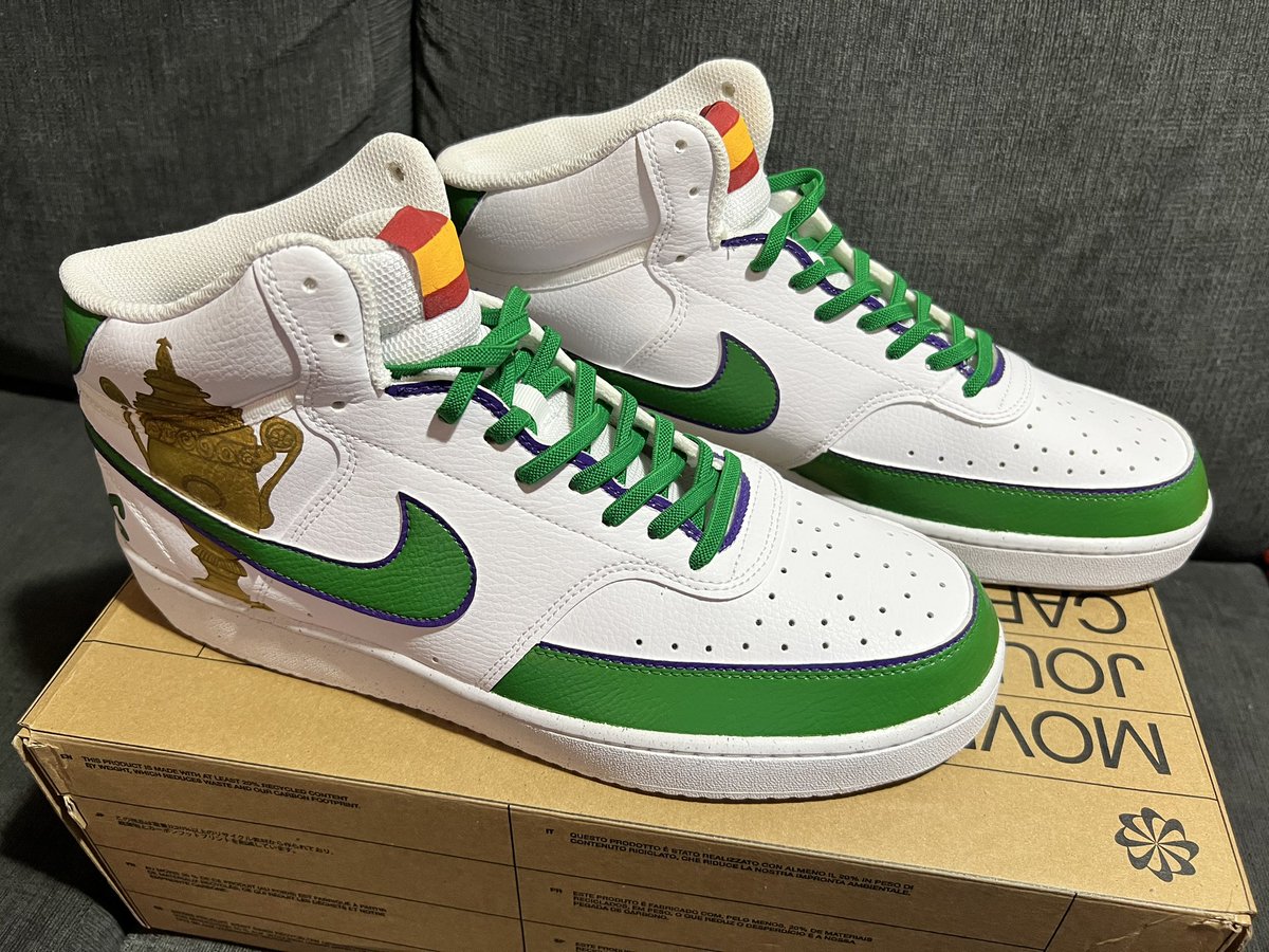 CustomKicksTO's tweet photo. after finishing the alcaraz shoes i am available for more commissions! 🔥

DM if interested‼️

can do sports, cartoon characters, NFTs. u name it! ill try it! 💪🏼 https://t.co/8cLljKEoYS