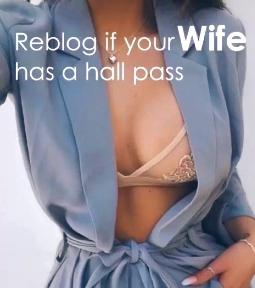 HappyHotwife's tweet photo. Or should I say retweet if you want to know about my Hallpass.😈 #hallpass #hotwife4life #hotwife #happyhotwife https://t.co/jchksO4wpm