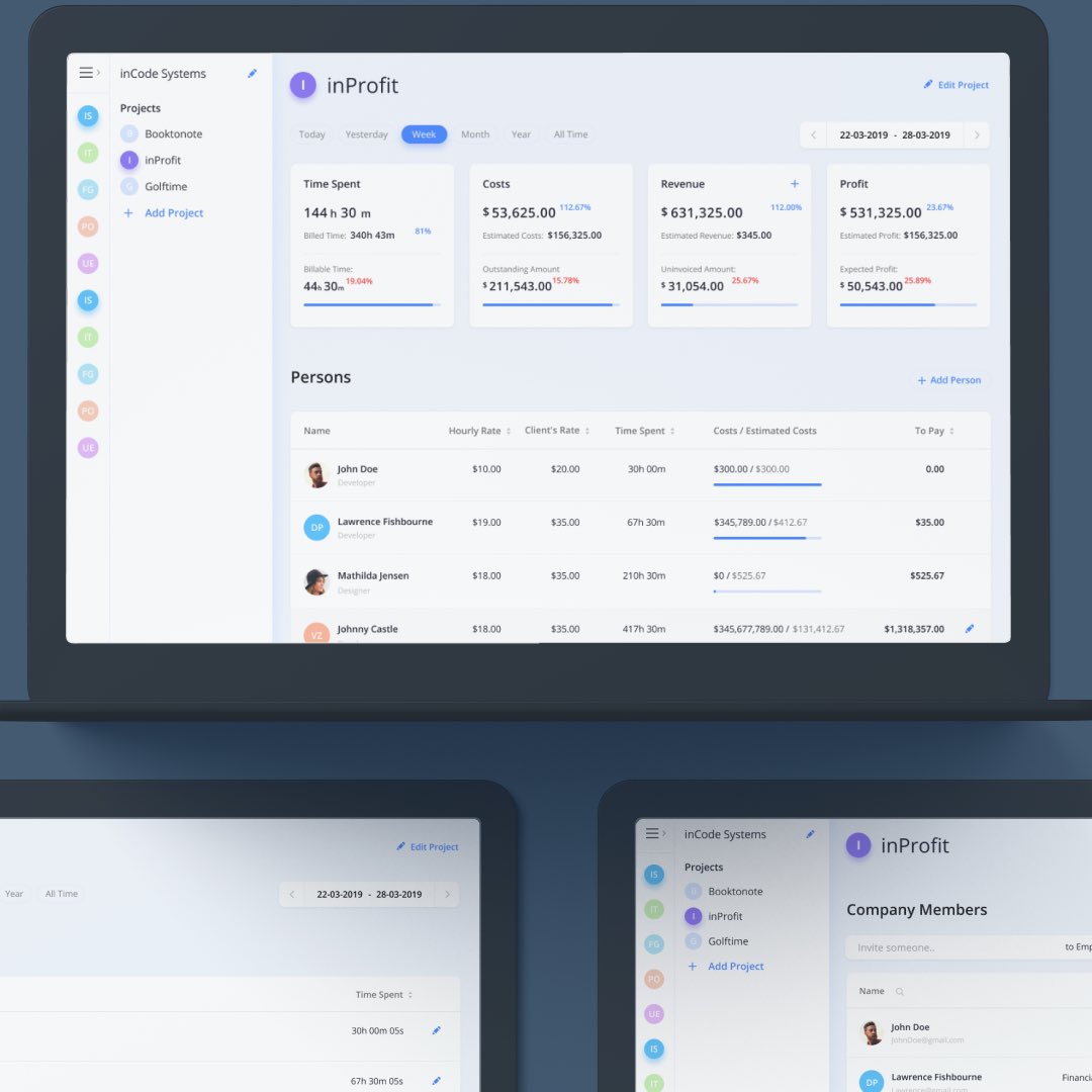 inCode_Systems's tweet image. We decided to create a service that would make #bookkeeping and financial reporting much more transparent.
We are open for work inquiries & collaborations - inCode Systems
#inCodeSystems_projects
#ProjectManagement #ProfitCalculation #FinancialTransparency #BusinessTool